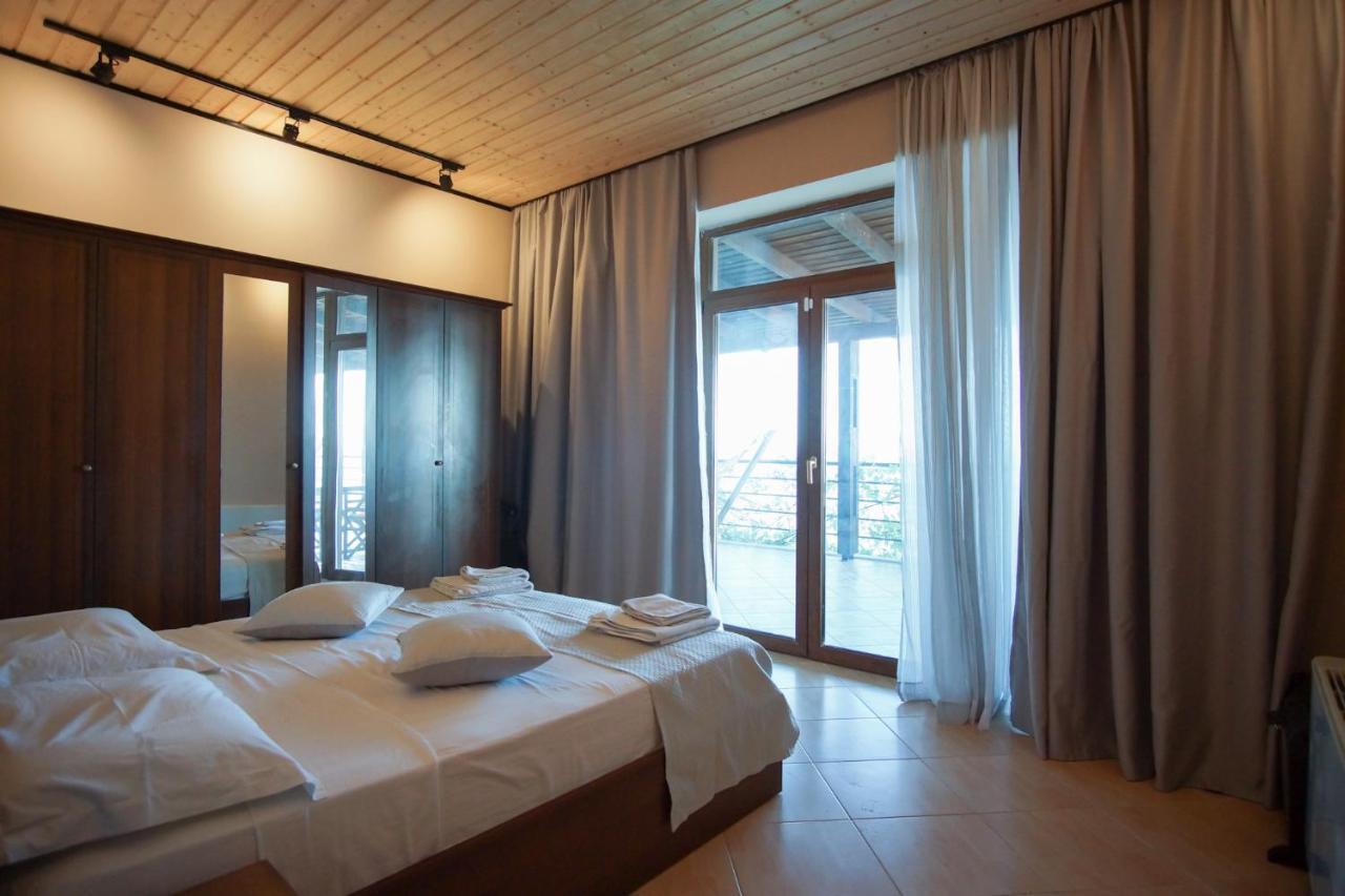 Seaside Duplex Stone Villa Qeparo Exterior photo